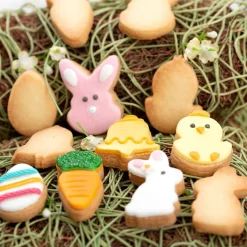 Decora Koekjes Uitstekerset Pasen Mini Figuren Set/6* Figuur Stekers