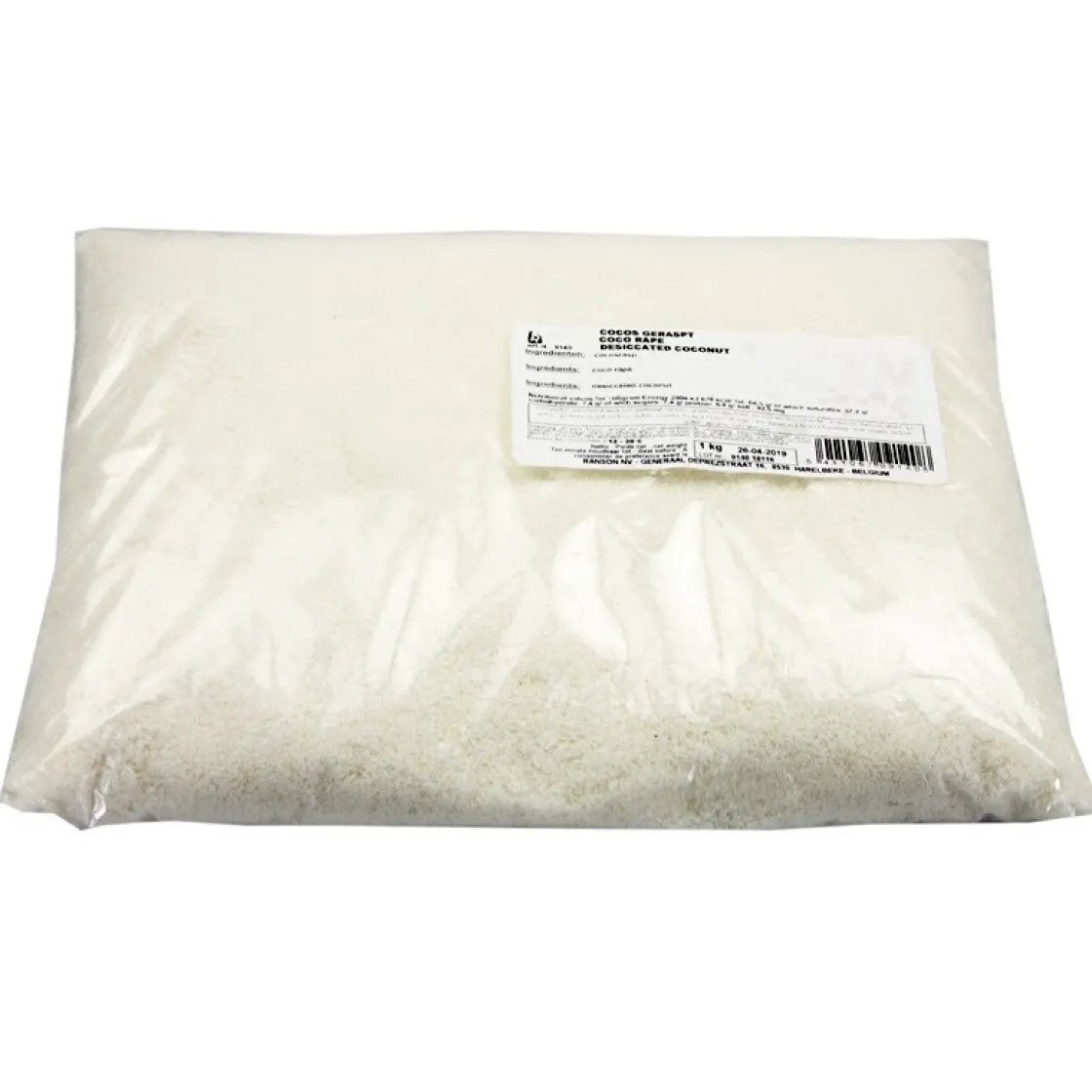 Overig Kokos Geraspt 1kg* Zaden, Granen, Noten En Vruchten