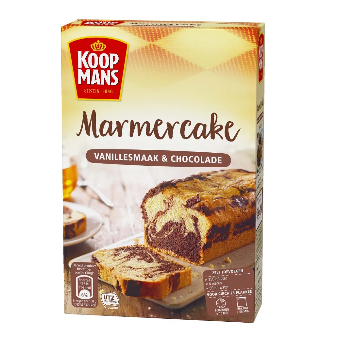 Koopmans Marmercake Mix 400g* Banketmixen|Bekijk Alle Mixen
