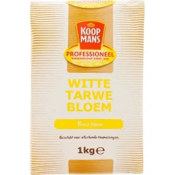 Koopmans Professional Koopmans Prof. Witte Tarwebloem 1kg* Bloem En Meel