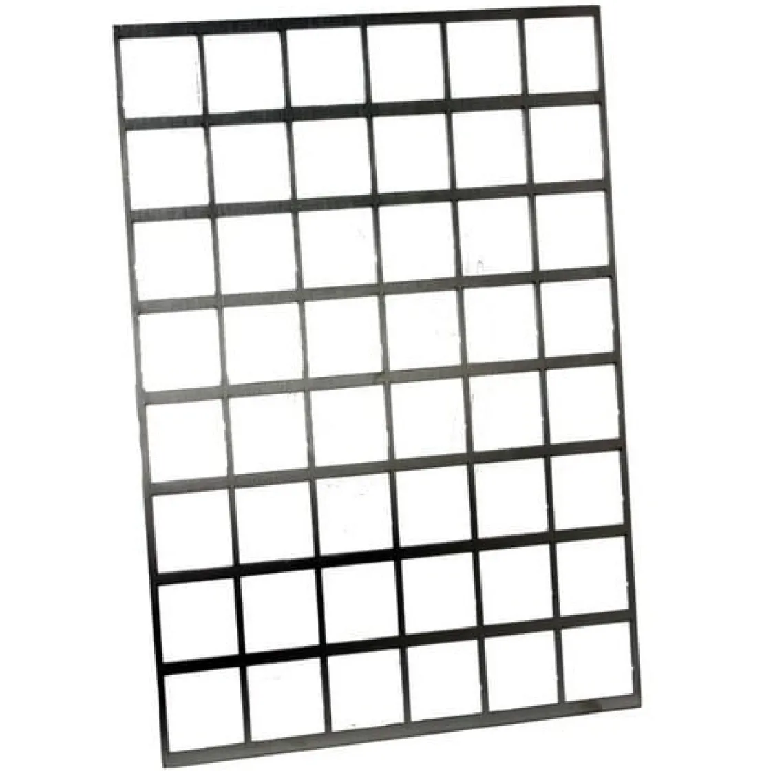 Logo-galettes sjabloon RVS Vierkant* Logo Galettes|Galettes Vormen