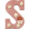 Overig Luxe Chocoladeletter Ruby -Letter S- 220g* Snoepgoed|Chocolade Decoraties