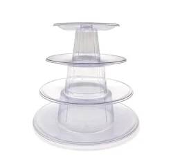 Overig Macaron standaard plastic 4 delig* Complete Standaarden