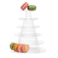 Overig Macaron standaard plastic 6 delig* Complete Standaarden
