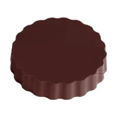 Chocolate World Magneet bonbonvorm kartel Rond Ø50x10mm (10)*** Logo Bonbons|Magneet Bonbonvormen