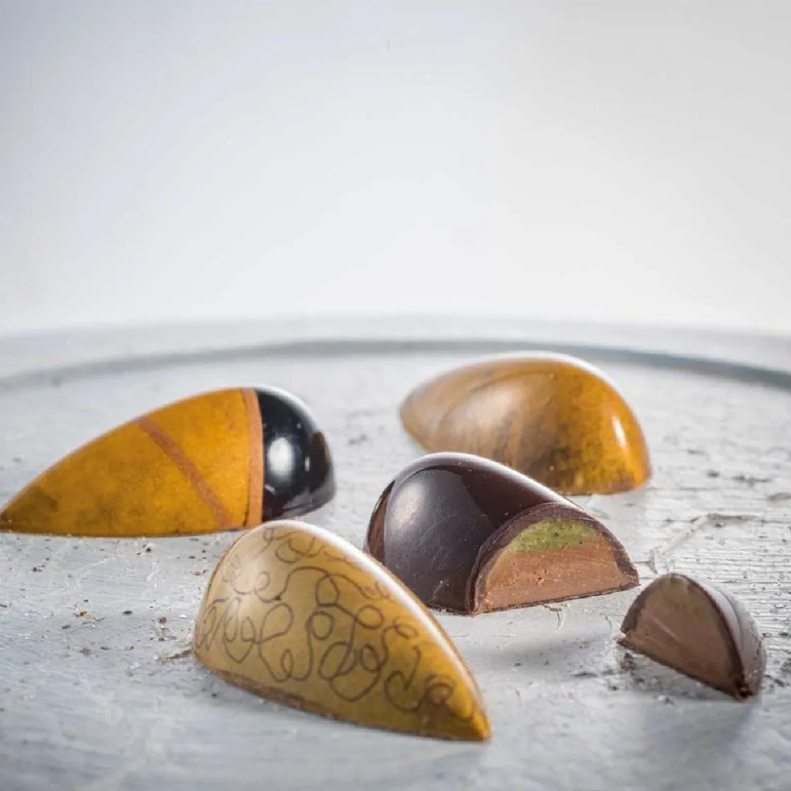 Martellato Bonbonvorm Druppel (21x) 5x2,5x1,5cm* Bonbonvormen