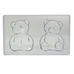 Martellato Chocolade Holvorm Teddybeer 97x64x130mm* Hol Vormen