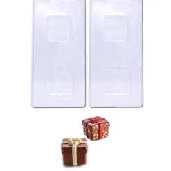 Martellato Chocolademal Cadeaubox (2x) 8x8x6,9cm* Figuur Mallen