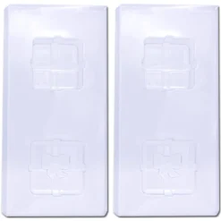 Martellato Chocolademal Cadeaubox (2x) 8x8x6,9cm* Figuur Mallen