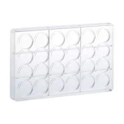 Martellato Chocolademal Circle Disk (24x) Ø33x4mm* Figuur Mallen