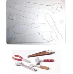 Martellato Chocolademal Gereedschap (4x)* Figuur Mallen