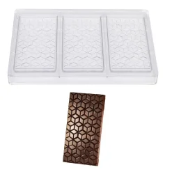 Martellato Chocolademal Tablet Kube (3x) 137x72mm* Tabletten En Repen Vormen
