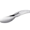 Martellato IJsschep RVS / Wit 10x5,8cm* Ijsscheppen|Scheppen En Tangen