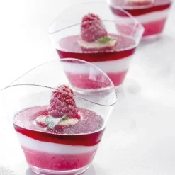 Martellato Lepelgebak cups Wave (200 ml) / 100 stuks* Ijs En Dessert Vormen|Banket En Dessertvormen