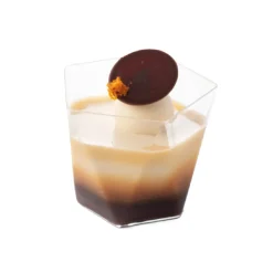 Martellato Lepelgebak cups Vijfhoek (120 ml) / 100 stuks* Ijs En Dessert Vormen|Banket En Dessertvormen