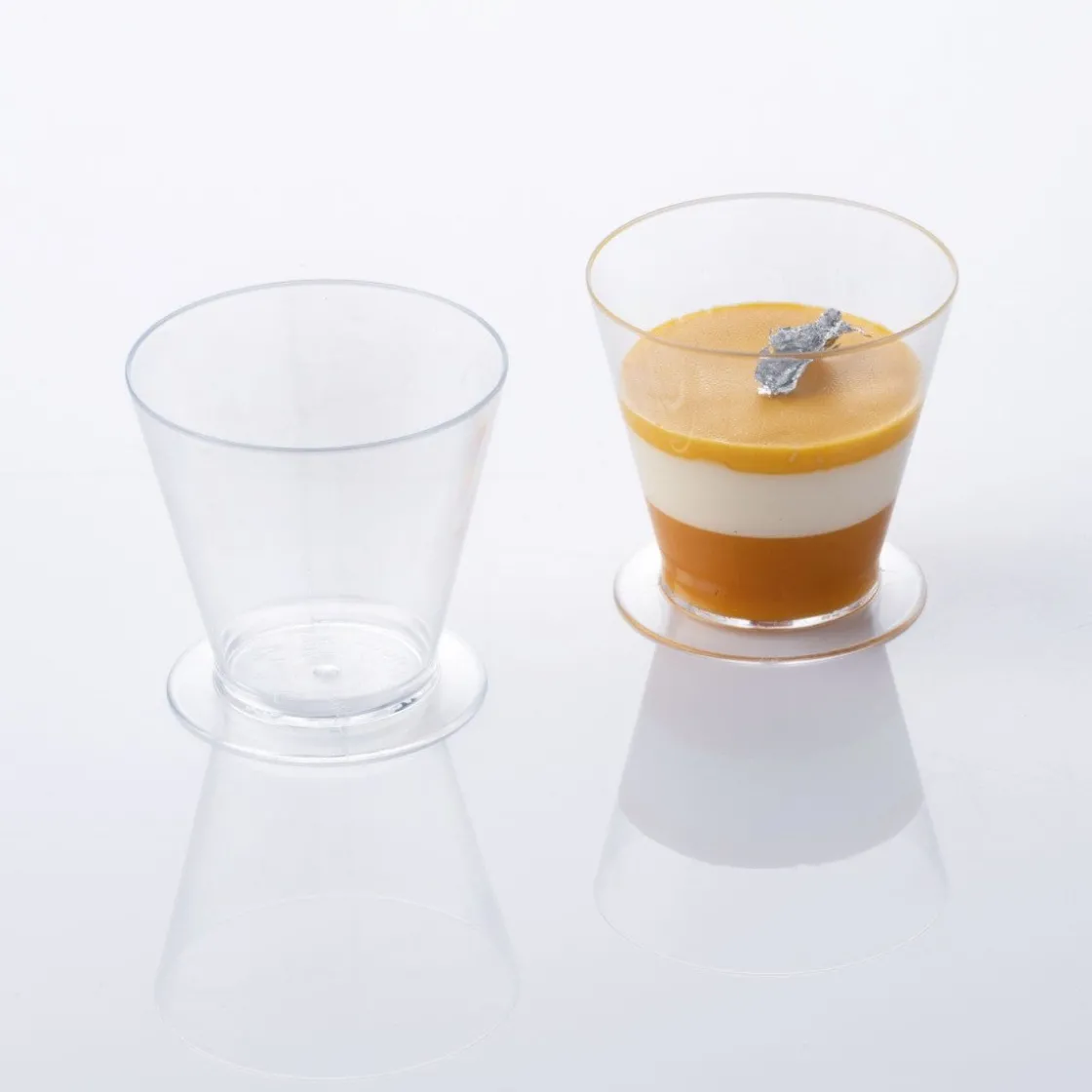 Martellato Lepelgebak cups Kopje (135 ml) / 100 stuks* Banket En Dessertvormen|Ijs En Dessert Vormen