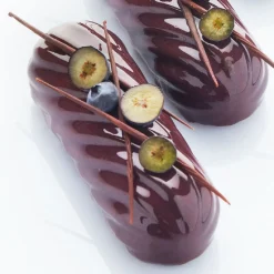 Martellato Siliconen Vorm Eclair Twist 120x40mm (5) 29x17cm* Ijs En Dessert Vormen|Bakvormen Siliconen