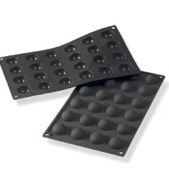 Martellato Siliconen Vorm Halve Bol Ø25x12,5mm (28) 29x17cm* Bakvormen Siliconen|Ijs En Dessert Vormen