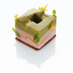 Martellato Siliconen Vorm Cube 50x50mm (8) Set/2*** Bakvormen Siliconen|Ijs En Dessert Vormen