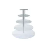 Martellato Taartstandaard Plexiglas 5 etages* Complete Standaarden
