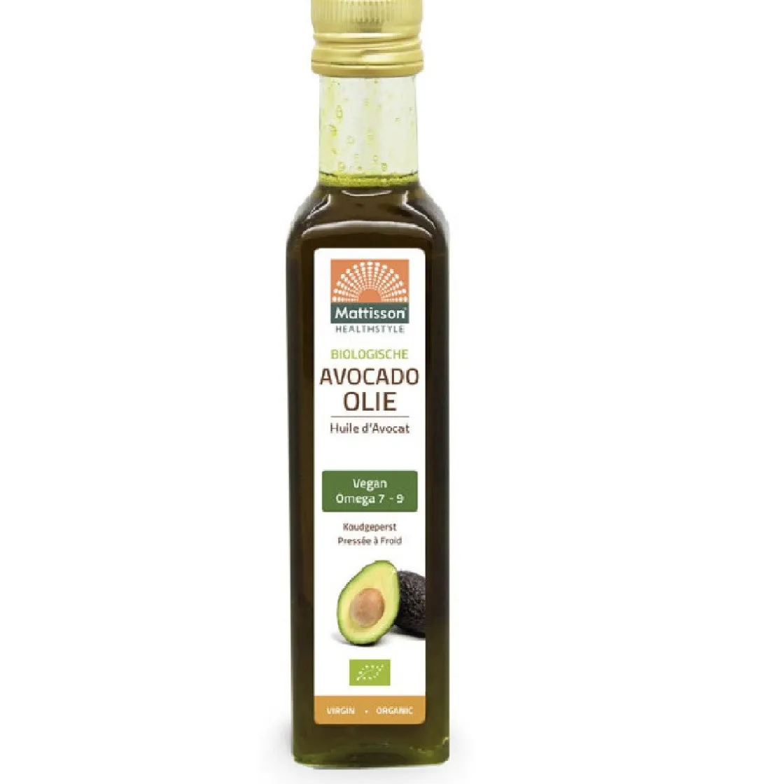 Mattisson Avocado Olie Biologisch 250ml* Oliën En Vetten