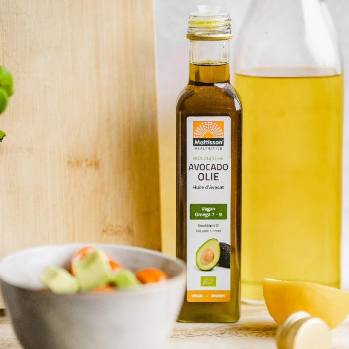 Mattisson Avocado Olie Biologisch 250ml* Oliën En Vetten