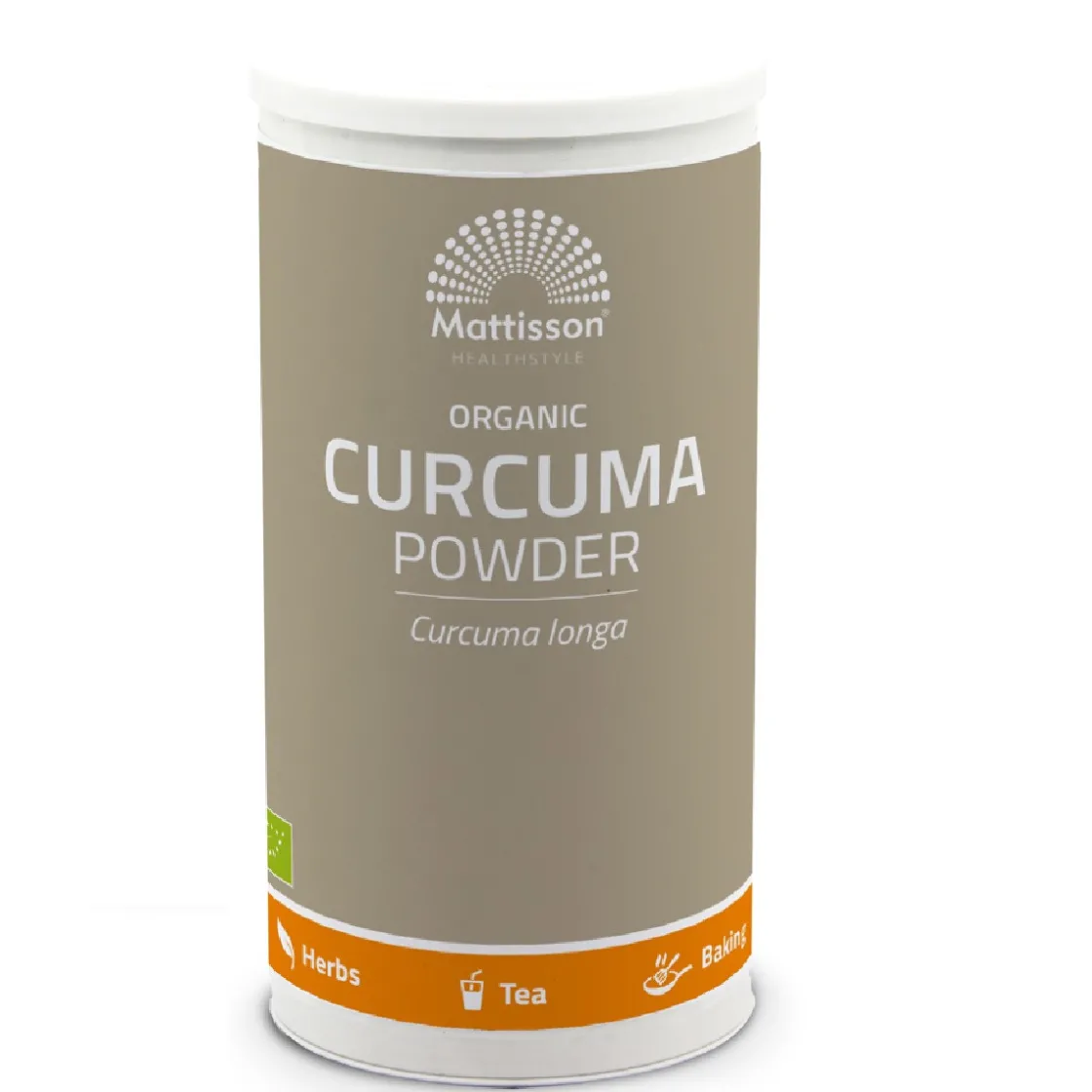 Mattisson Geelwortel Kurkuma Poeder Biologisch 125g* Kruiden En Specerijen|Poeder Kleurstoffen