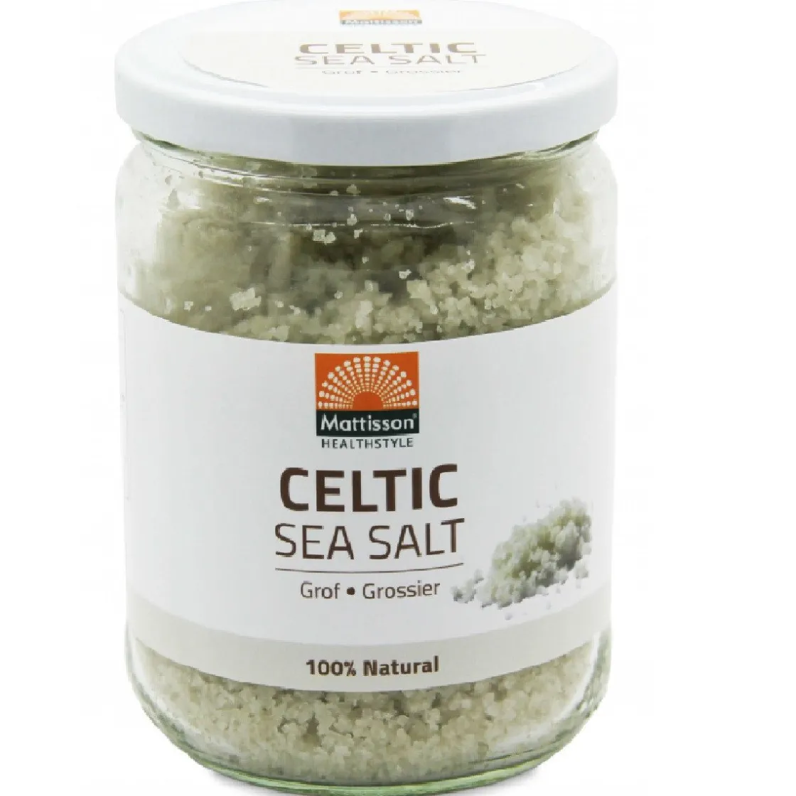 Mattisson Keltisch Zeezout Grof 400g* Suiker En Zout