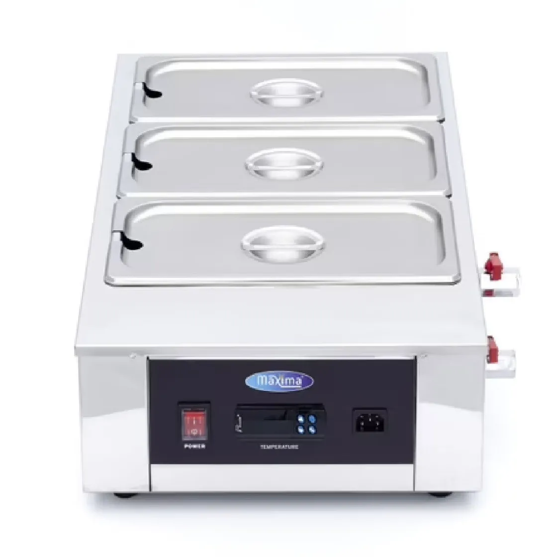 Maxima Chocoladesmelter 3x 1/3GN Professioneel* Couverture Smeltbakken