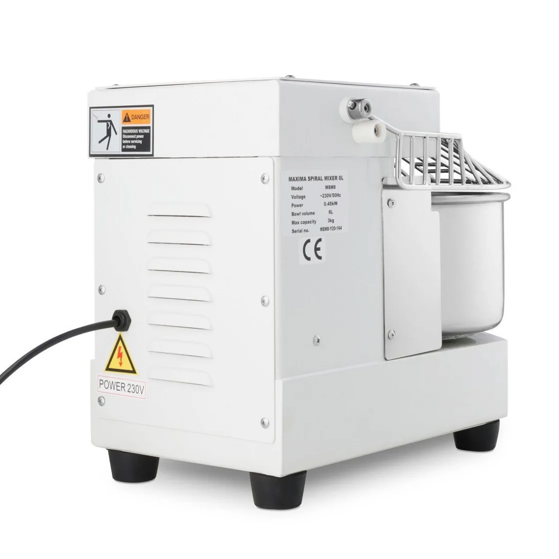 Maxima Deegkneder 8L Professioneel* Mixers En Blenders