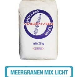 Holland Meel Meergranen Mix Licht (25 kg)* Broodmixen|Bekijk Alle Mixen