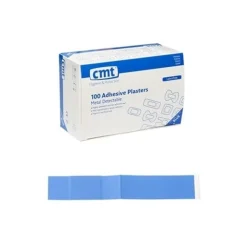 CMT Metaaldetectiepleisters blauw 20x120mm / 100st.* Bedrijfshygiëne