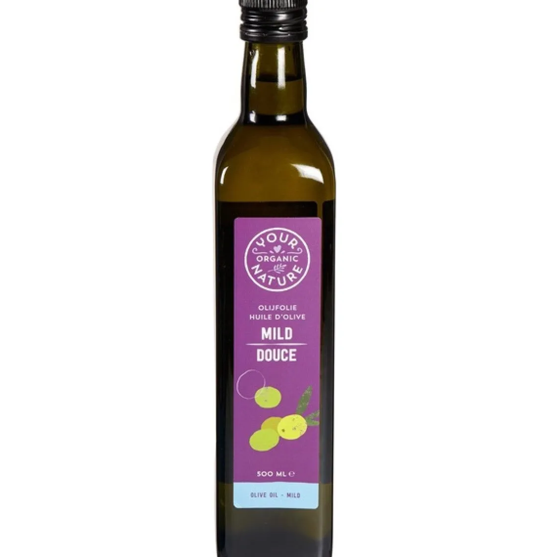 Your Organic Nature Milde Olijfolie Spaans Biologisch 500ml* Oliën En Vetten