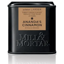 Mill & Mortar Kaneel (Heel en Gemalen) Biologisch 45g* Kruiden En Specerijen