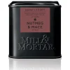 Mill & Mortar Nootmuskaat en Foelie (Heel) Biologisch 45g* Kruiden En Specerijen