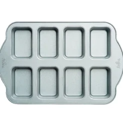 Decora Mini Plumcake Bakvorm 9,5x6,3cm 8st.* Rechthoekige Bakvormen