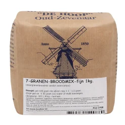 Molen de Hoop 7 Granen Broodmix Fijn 1kg* Broodmixen|Bekijk Alle Mixen