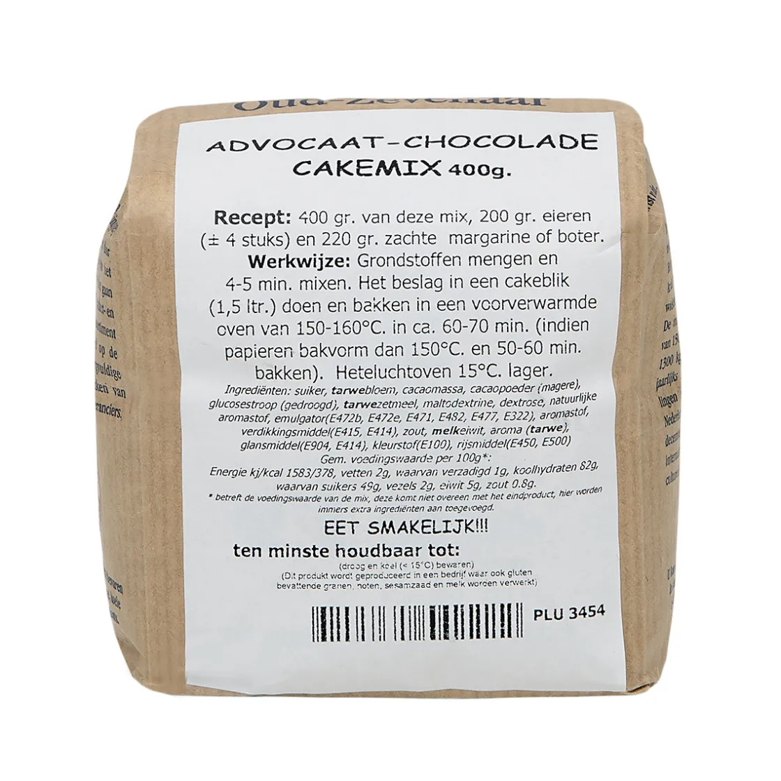 Molen de Hoop Advocaat Chocoladecake 400 gr* Banketmixen|Bekijk Alle Mixen