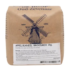 Molen de Hoop Appel Kaneel Broodmix 1kg* Broodmixen|Bekijk Alle Mixen