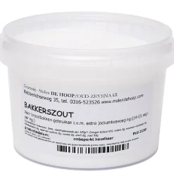 Molen de Hoop Bakkerszout 500g (voor brood en banket)* Suiker En Zout