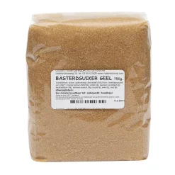 Molen de Hoop Basterdsuiker Geel 750gr* Suiker En Zout