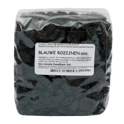 Molen de Hoop Blauwe Rozijnen 500g* Zaden, Granen, Noten En Vruchten