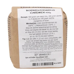Molen de Hoop Boerenjongenscakemix 400gr* Banketmixen|Bekijk Alle Mixen