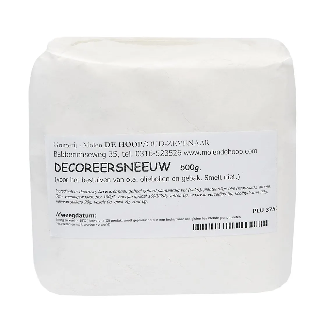 Molen de Hoop Decoreersneeuw 500gr* Suiker En Zout