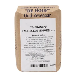 Molen de Hoop 5-Granen Pannenkoekenmeel 500 gr.* Banketmixen|Bekijk Alle Mixen