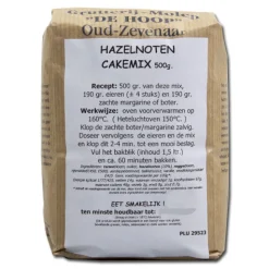 Molen de Hoop Hazelnootcakemix 500gr* Banketmixen|Bekijk Alle Mixen