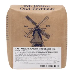 Molen de Hoop Kastanje/Walnoot Broodmix 1kg* Broodmixen|Bekijk Alle Mixen
