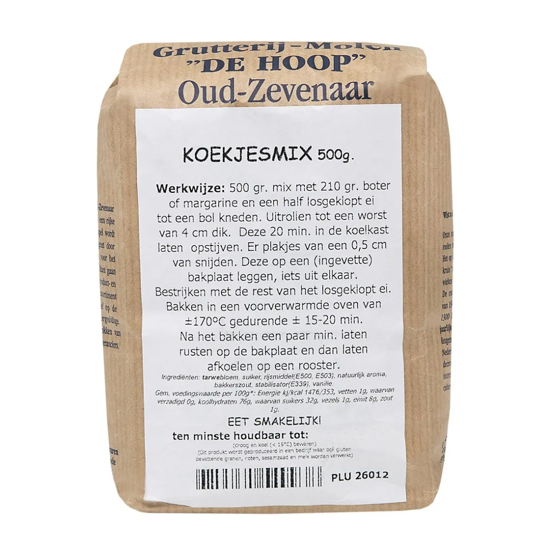 Molen de Hoop Koekjesmix 500g* Koekmixen|Bekijk Alle Mixen