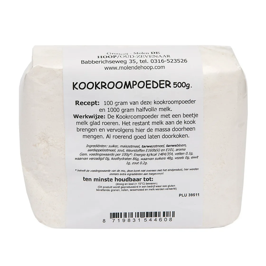Molen de Hoop Kookroompoeder 500g* Roompoeders