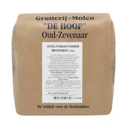 Molen de Hoop Koolhydraatarmer Broodmix 2,5kg* Bekijk Alle Mixen|Broodmixen